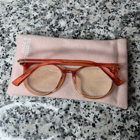 Summer & Rose Zoey Recycled Blue Blockers Glasses - Picture 9 of 10